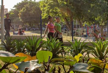 Parque Sagrado Corazon in Barranquilla, Colombia